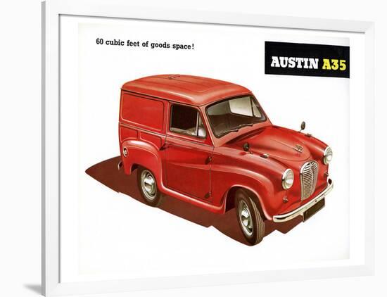 Austin A35 60 Cubic Feet-null-Framed Premium Giclee Print