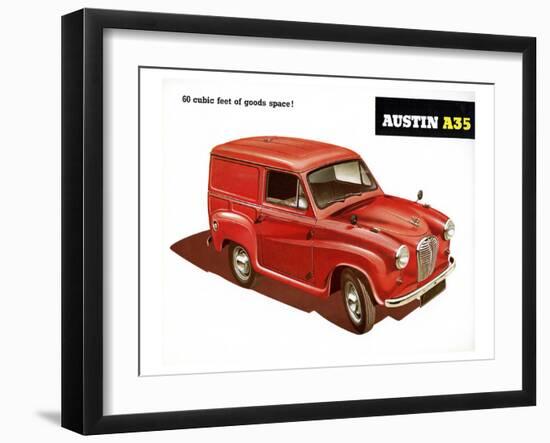 Austin A35 60 Cubic Feet-null-Framed Art Print