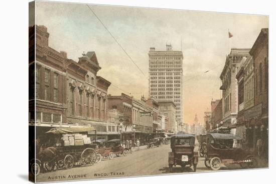 Austin Avenue, Waco, Texas-null-Stretched Canvas