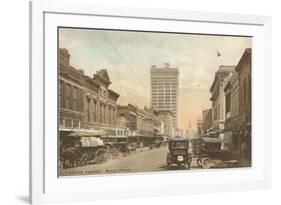 Austin Avenue, Waco, Texas-null-Framed Premium Giclee Print