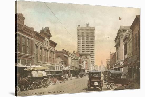 Austin Avenue, Waco, Texas-null-Stretched Canvas