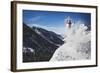 Austin Birrer Gets Loose At Alta, Utah With A Back Flip-Louis Arevalo-Framed Photographic Print