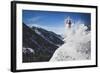 Austin Birrer Gets Loose At Alta, Utah With A Back Flip-Louis Arevalo-Framed Photographic Print