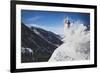 Austin Birrer Gets Loose At Alta, Utah With A Back Flip-Louis Arevalo-Framed Photographic Print