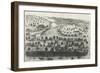 Austin, Capital City of Texas, 1840, Lithograph, United States of America, 19th Century-null-Framed Giclee Print