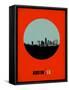 Austin Circle Poster 2-NaxArt-Framed Stretched Canvas