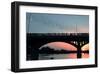 Austin Congress Aveue Bridge-null-Framed Art Print