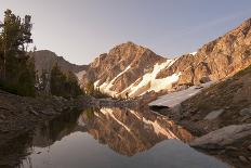 Man Hiking In Upper Paintbrush Canyon In Grand Teton National Park, Wyoming-Austin Cronnelly-Framed Premium Photographic Print