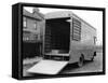 Austin Fe 1957 Removal Van, Belonging to Walters Removals, Mexborough, South Yorkshire, 1957-Michael Walters-Framed Stretched Canvas