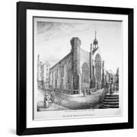 Austin Friars, City of London, 1823-Charles Burton-Framed Giclee Print