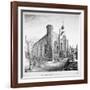 Austin Friars, City of London, 1823-Charles Burton-Framed Giclee Print