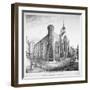 Austin Friars, City of London, 1823-Charles Burton-Framed Giclee Print