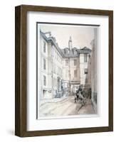 Austin Friars Street, City of London, 1851-Thomas Colman Dibdin-Framed Giclee Print