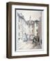 Austin Friars Street, City of London, 1851-Thomas Colman Dibdin-Framed Giclee Print