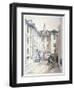 Austin Friars Street, City of London, 1851-Thomas Colman Dibdin-Framed Giclee Print