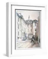 Austin Friars Street, City of London, 1851-Thomas Colman Dibdin-Framed Giclee Print