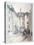 Austin Friars Street, City of London, 1851-Thomas Colman Dibdin-Stretched Canvas