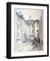 Austin Friars Street, City of London, 1851-Thomas Colman Dibdin-Framed Giclee Print