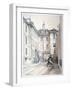 Austin Friars Street, City of London, 1851-Thomas Colman Dibdin-Framed Giclee Print