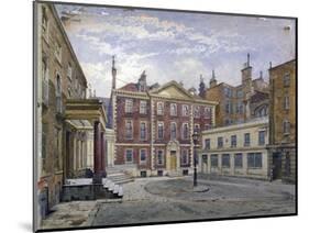 Austin Friars Street, City of London, 1881-John Crowther-Mounted Premium Giclee Print