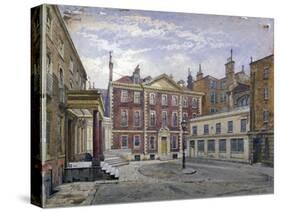 Austin Friars Street, City of London, 1881-John Crowther-Stretched Canvas