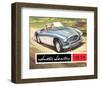 Austin Healey 100 Six 2 Seater-null-Framed Art Print