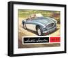 Austin Healey 100 Six 2 Seater-null-Framed Art Print