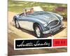 Austin Healey 100 Six 2 Seater-null-Mounted Art Print