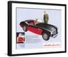 Austin Healey 100 Six-null-Framed Art Print