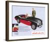 Austin Healey 100 Six-null-Framed Art Print