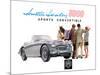 Austin Healey 3000 Convertible-null-Mounted Premium Giclee Print