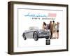 Austin Healey 3000 Convertible-null-Framed Art Print