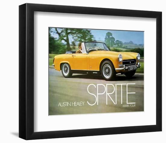 Austin Healey Sprite Mark 4-null-Framed Art Print