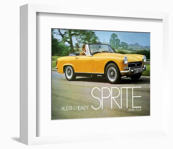 Austin Healey Sprite Mark 4-null-Framed Art Print