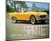 Austin Healey Sprite Mark 4-null-Mounted Art Print