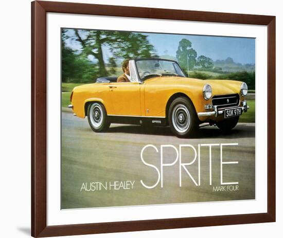 Austin Healey Sprite Mark Four-null-Framed Art Print