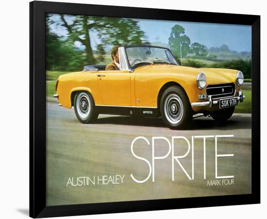 Austin Healey Sprite Mark Four-null-Framed Art Print