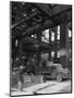 Austin Lorry on a Construction Site, Leeds, West Yorkshire, 1959-Michael Walters-Mounted Photographic Print