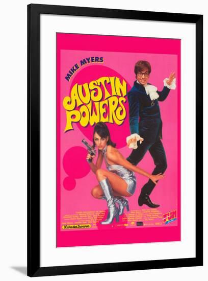 Austin Powers: International Man of Mystery - French Style-null-Framed Poster