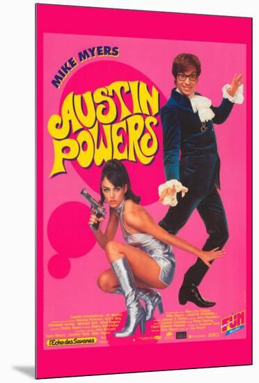 Austin Powers: International Man of Mystery - French Style-null-Mounted Poster
