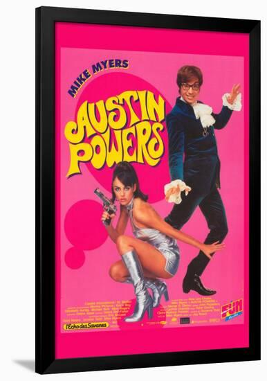 Austin Powers: International Man of Mystery - French Style-null-Framed Poster