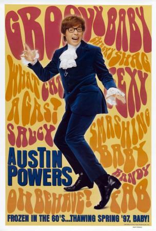 austin powers international man of mystery poster