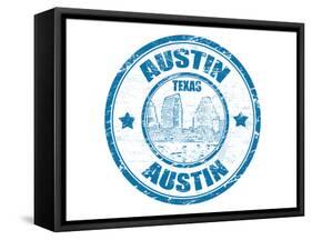 Austin Stamp-radubalint-Framed Stretched Canvas