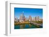 Austin Texas Downtown Skyline-null-Framed Art Print