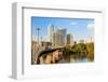 Austin Texas Downtown Skyline-null-Framed Art Print