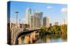 Austin Texas Downtown Skyline-null-Stretched Canvas