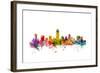 Austin Texas Skyline-Michael Tompsett-Framed Art Print