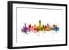 Austin Texas Skyline-Michael Tompsett-Framed Art Print