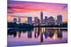 Austin, Texas, USA Skyline on the Colorado River-Sean Pavone-Mounted Photographic Print