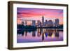 Austin, Texas, USA Skyline on the Colorado River-Sean Pavone-Framed Premium Photographic Print